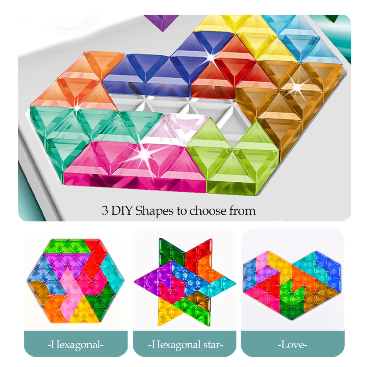 Puzzle Tangram Logique – Formes Colorées Avancé | 6-12 ans