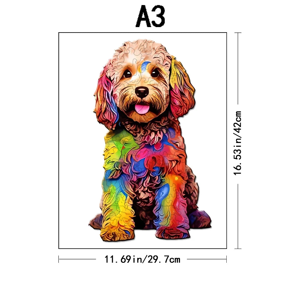Puzzle Animaux Mystérieux en Bois – Casse-Tête | 14 ans+
