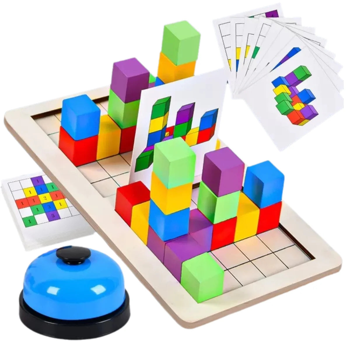 Blocs Arithmétique Montessori en Bois – Calcul | 12 ans+