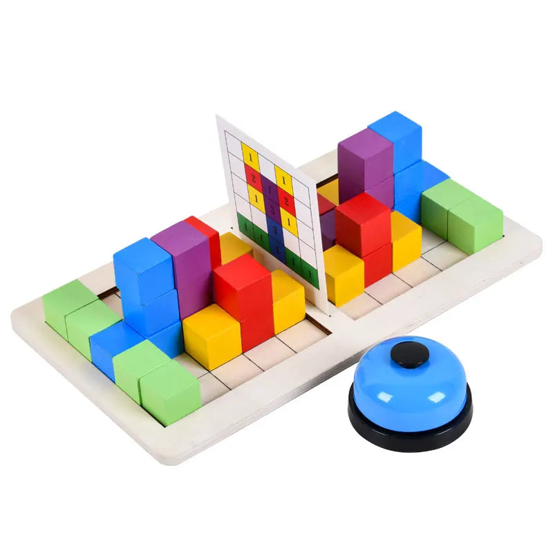 Blocs Arithmétique Montessori en Bois – Calcul | 12 ans+