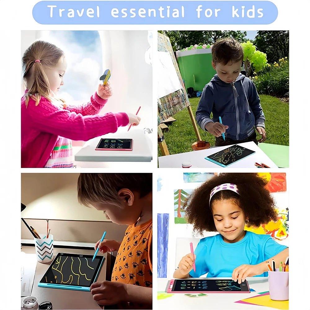 Ardoise Magique LCD – 6,5 à 12 Pouces au Choix | 3-12 ans