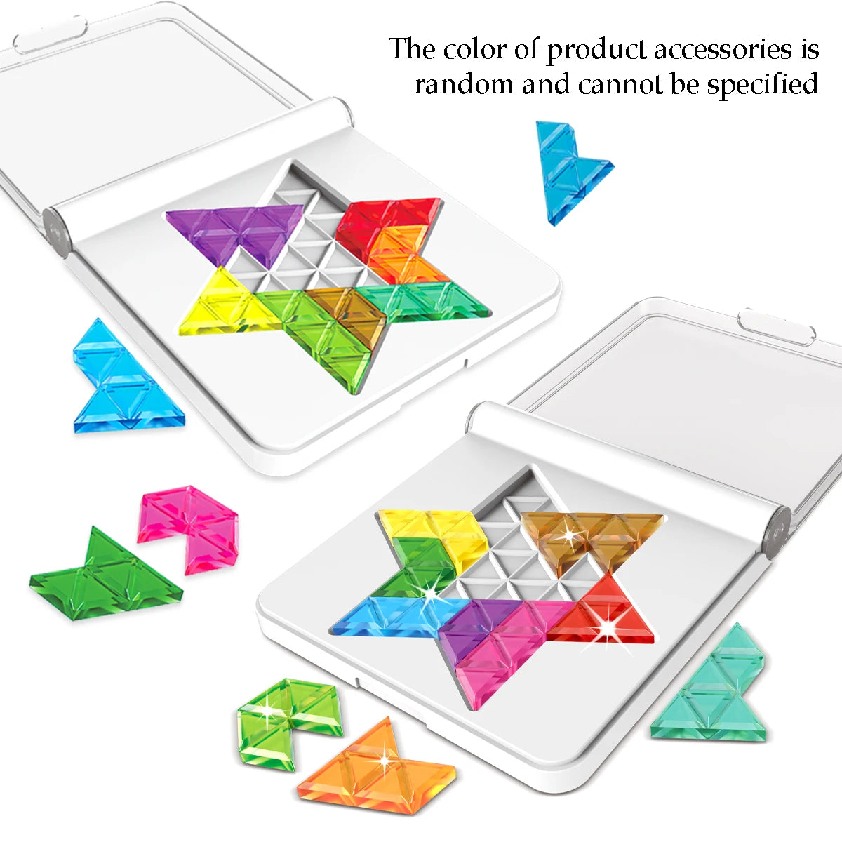 Puzzle Tangram Logique – Formes Colorées Avancé | 6-12 ans