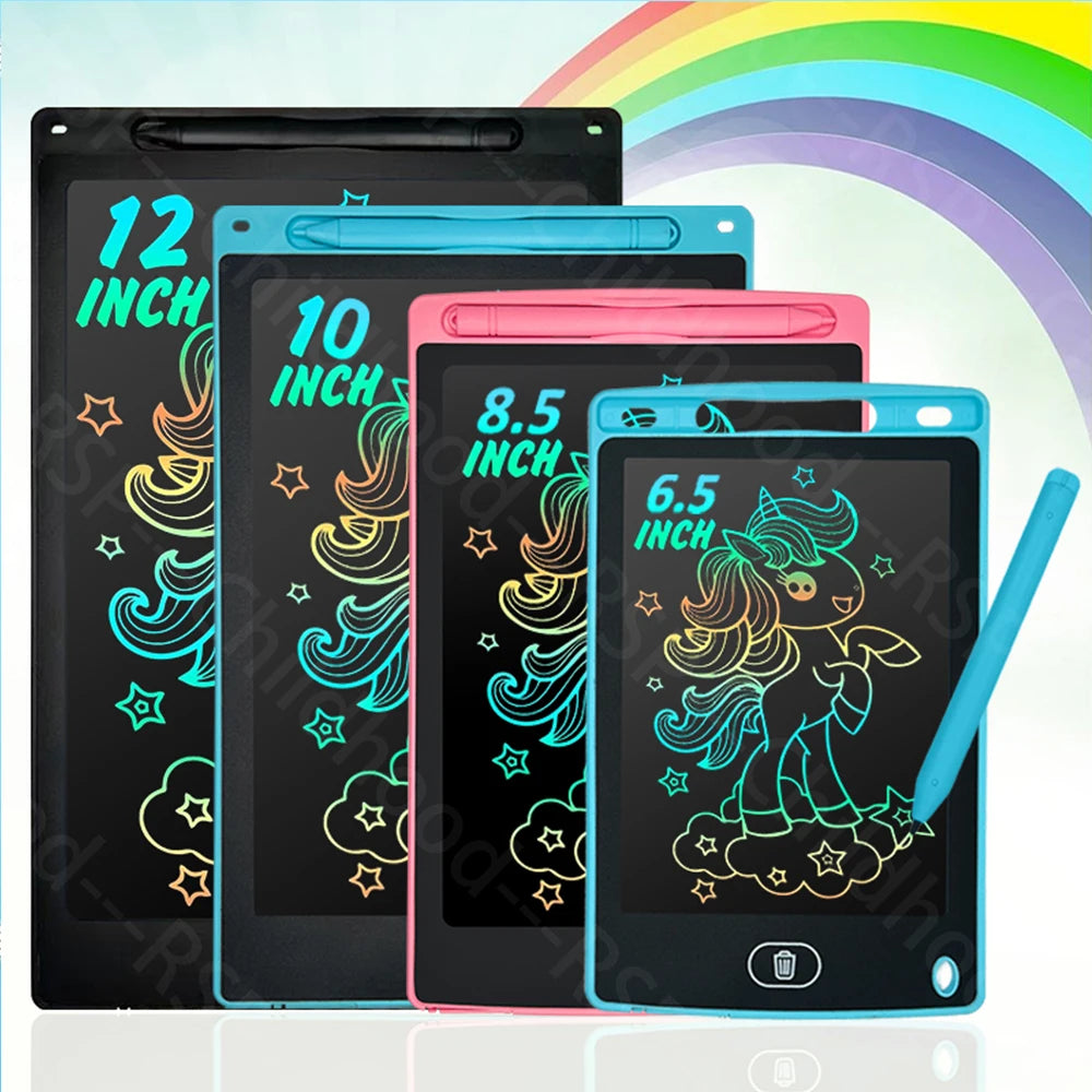 Ardoise Magique LCD – 6,5 à 12 Pouces au Choix | 3-12 ans