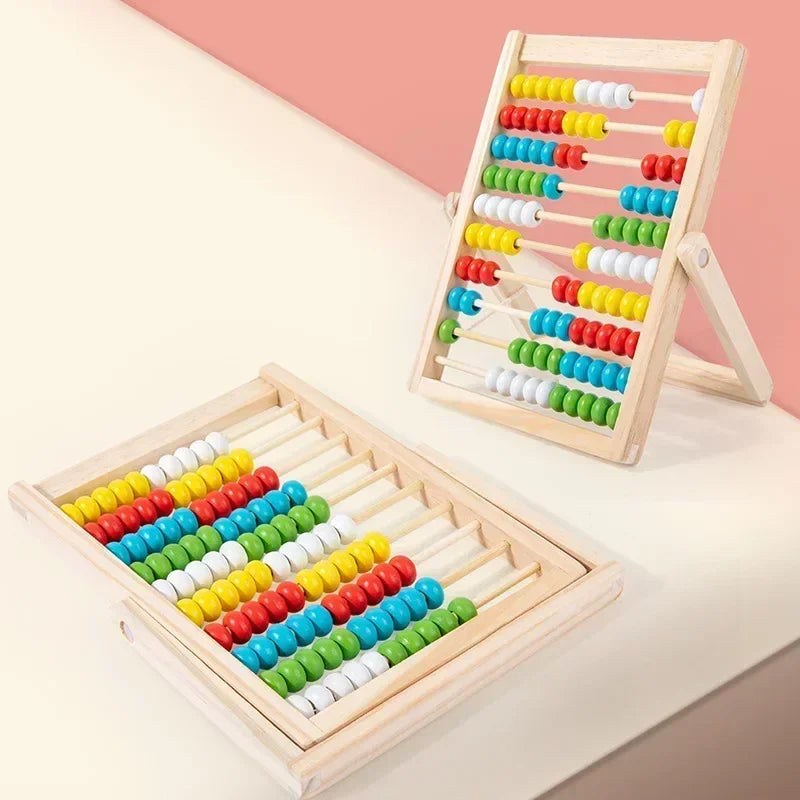 Boulier en Bois Éducatif – Maths & Comptage | 3-6 ans