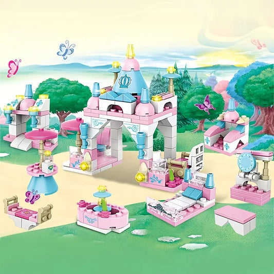 Coffret Château 6-en-1 à Construire – Blocs Déformables | 6 ans+