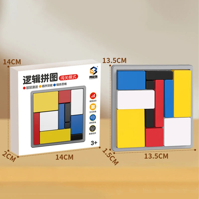 Jeu Sudoku Blocs Géométriques 80 Défis IQ Montessori – Entraînement Logique | 14 ans+