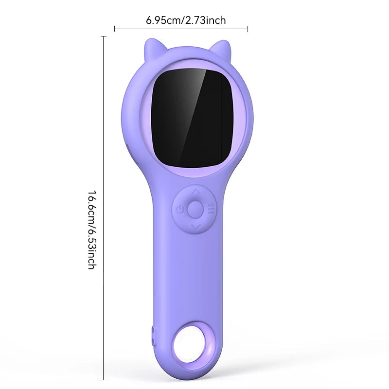 Microscope Électronique Portable 500x pour Enfants avec Écran LCD 2" Jouet Éducatif Science