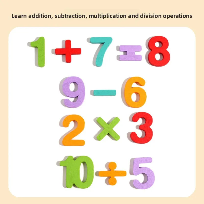 Plateau d'Association Chiffres Montessori – Puzzle Mathématique Éducatif | Maternelle 3-6 ans