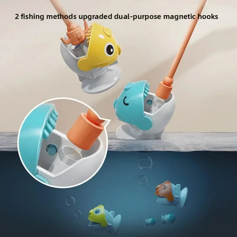 Jeu de Pêche Magnétique Électrique pour Enfants – Jouet Musical Rotatif avec Canne | Éveil 3 ans+