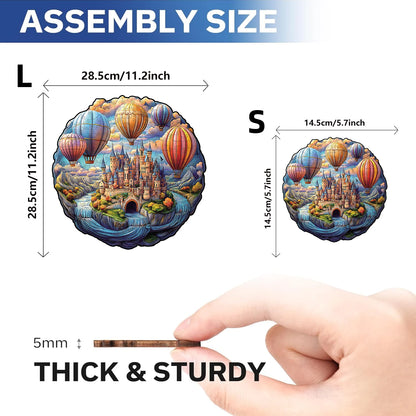 Puzzle en Bois Adulte – Château de Rêve | Pièces Uniques, Déco Maison & Cadeau Original