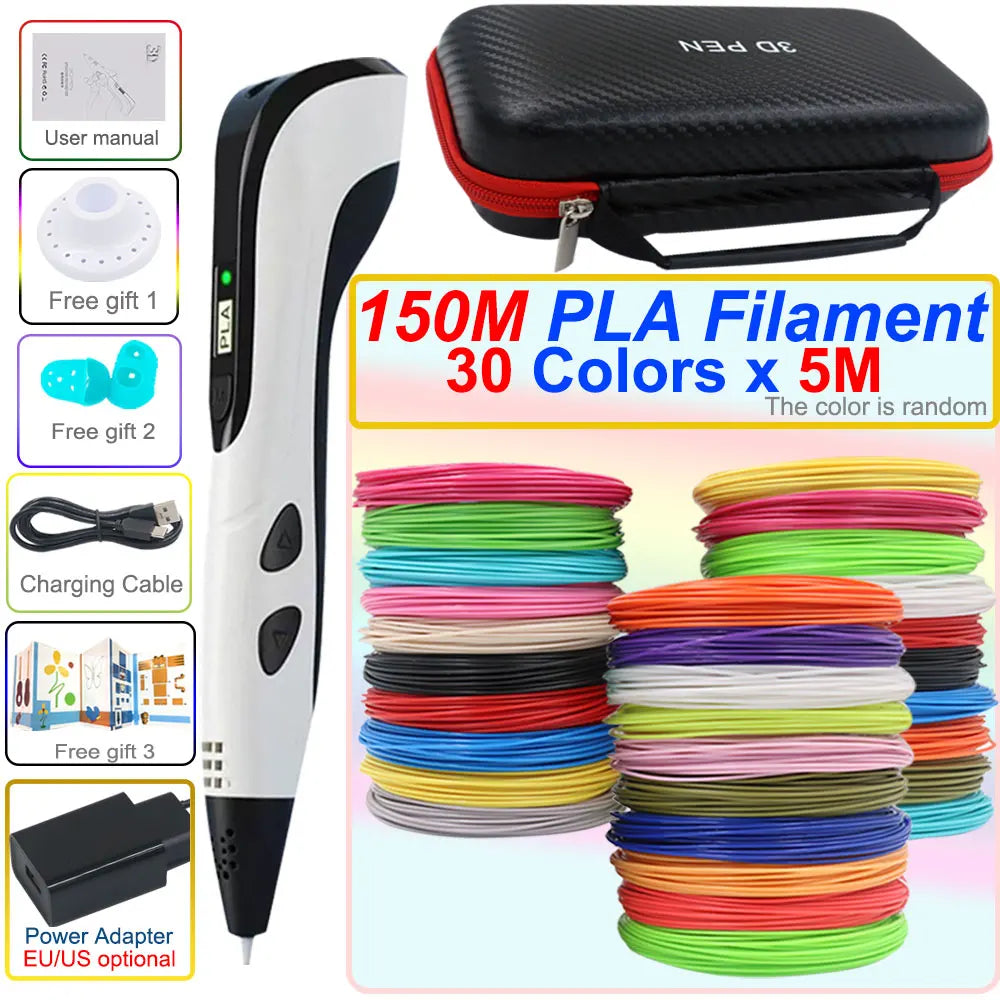 Stylo d'Impression 3D Pack Créatif Transforme tes idées en réalité !
