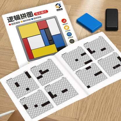 Jeu Sudoku Blocs Géométriques 80 Défis IQ Montessori – Entraînement Logique | 14 ans+