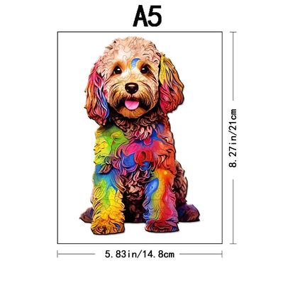 Puzzle en Bois Animaux Mystérieux - Jeu Éducatif Adulte et Enfant 14+