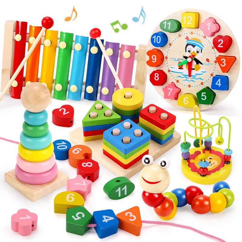 Jeux  Montessori  en bois