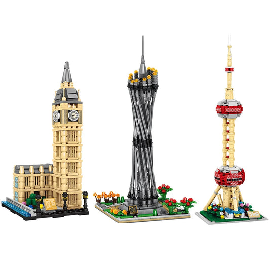 Briques Architecture Monuments du Monde – 562 Pièces | 6 ans+