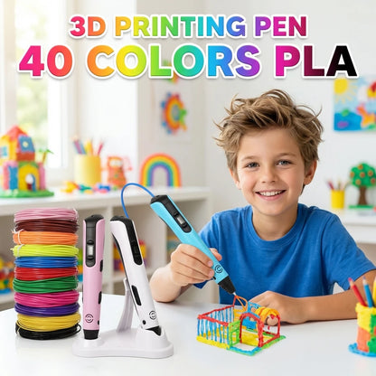 Stylo d'Impression 3D + Pack Créatif – Transforme tes idées en réalité !