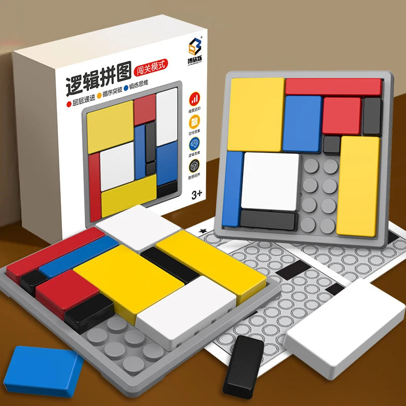 Jeu Sudoku Blocs Géométriques 80 Défis IQ Montessori – Entraînement Logique | 14 ans+