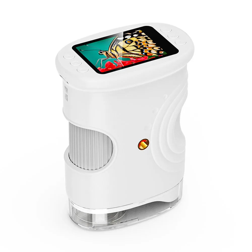 Microscope Numérique Portable 1000X pour Enfants - Écran HD 2 Pouces