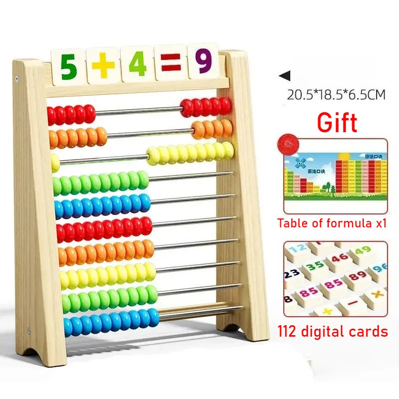 Boulier en Bois Éducatif – Maths & Comptage | 3-6 ans