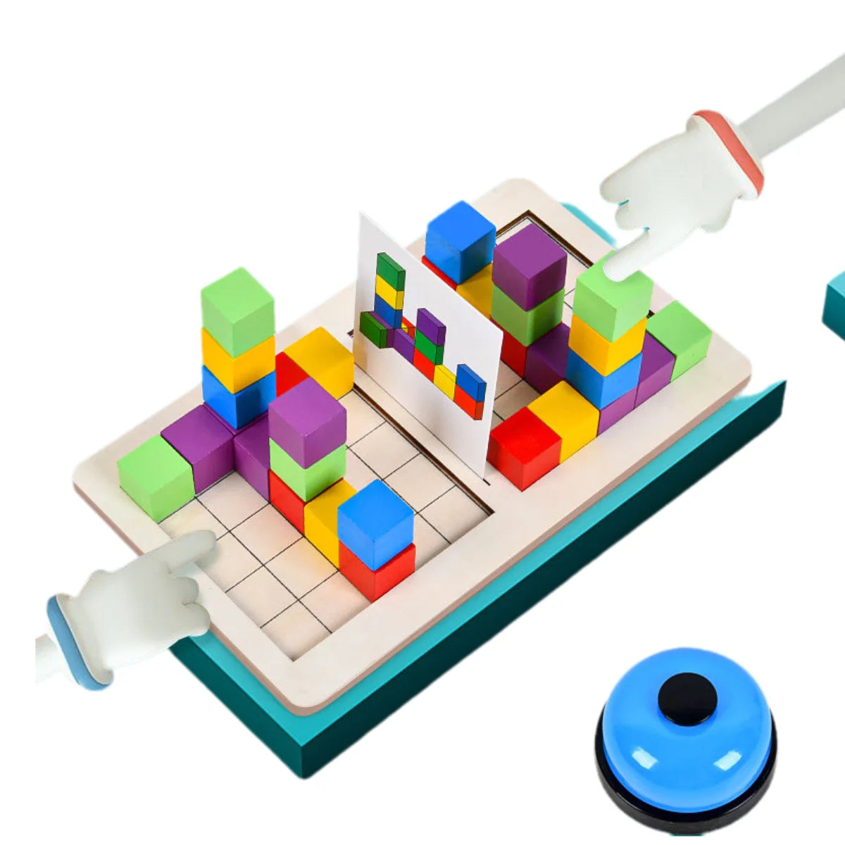 Jeu de Blocs en Bois Arithmétique Montessori – Sudoku & Calcul Mental | Éveil 12 ans+