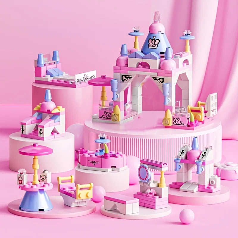 Coffret Château 6-en-1 à Construire – Blocs Déformables | 6 ans+