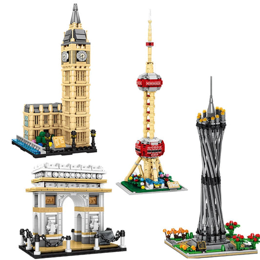 Briques Architecture Monuments du Monde – 562 Pièces | 6 ans+
