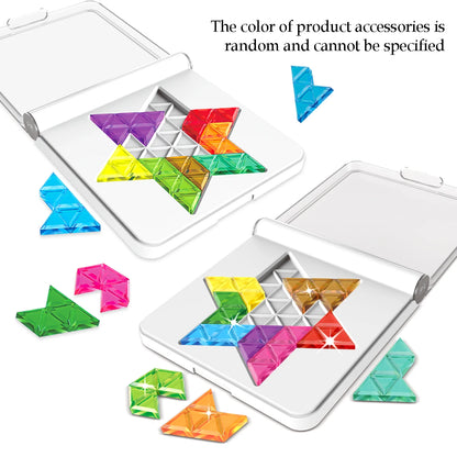 Puzzle Logique Tangram – Jeu de Réflexion & Formes Colorées | Niveau Avancé 6-12 ans