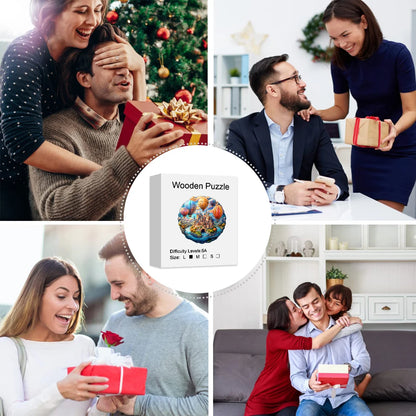 Puzzle en Bois Adulte – Château de Rêve | Pièces Uniques, Déco Maison & Cadeau Original