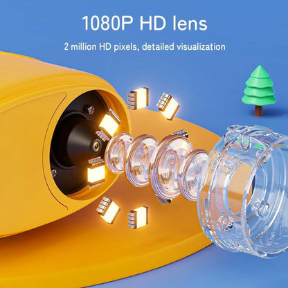 Microscope Numérique Portable 1000X pour Enfants - Écran HD 2 Pouces