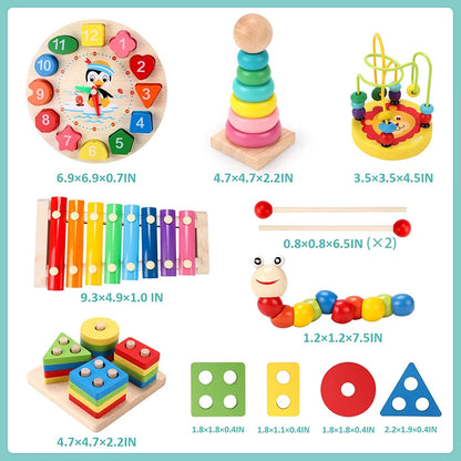 Jeux  Montessori  en bois
